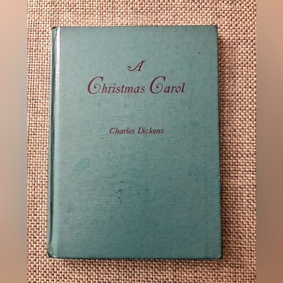 VINTAGE BOOK ‘ A CHRISTMAS CAROL’ CHARLES DICKENS - Picture 1 of 16